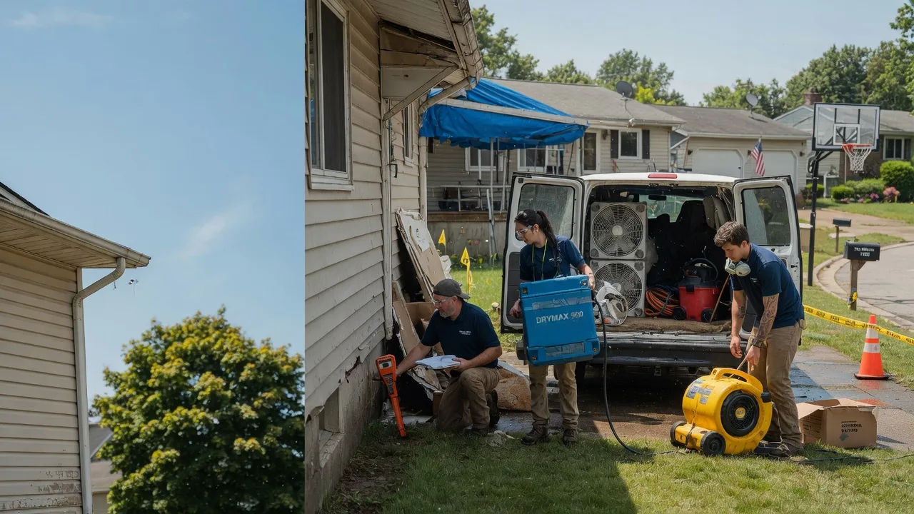 Ceiling Leak Cleanup in Casnovia, MI near me